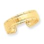 14k Fancy Toe Ring - JewelryWeb