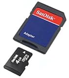 SanDisk 4GB microSDHC Memory Card