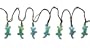 10 GECKO lizards blue green HOLIDAY Party LIGHTS