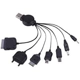 USB Ladekabel Ladegerät 7-teilig Octopus für Dopod 310 565 566 568w 575 577W 585 586 586W 595 818 828 830 838 Pro C500 C720W C800 C858 CHT 9100 D600 D802 D810 M700 P800W