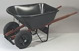 TRUE TEMPER HARDWARE CP6TW CONTRACTOR POLY WHEELBARROW 6 CU. FT.