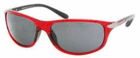 Prada Bordeaux Full Rim Sunglasses PS05MS-ACB1A1