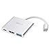 ARKTEK USB-C to HDMI Adapter USB Type C (Thunderbolt 3 Compatible) to 4K HDMI with USB 3.0 and USB-C Charging Port Adapter for MacBook Pro 2018/2017, MacBook Air, Surface Book 2, Samsung S9 and More