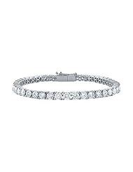Tennis Bracelet Five Carat Diamonds Complete Diamond Tennis Bracelet