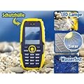 simvalley MOBILE Wasser- & sto�festes Outdoor-Solar-Handy XT-520SUN