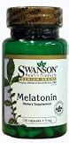 Swanson Melatonin (120 Capsules, 3mg)