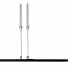 Vera Wang Silverplate Love Knots Taper Candle Holders Pair