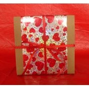10 Pieces of Assorted ORGANIC Biscotti in an attractive Valentine's Day gift box from... by Biscotti