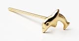 14kt Gold Nose Studs Piercing Jewelry - Dolphin - 22g