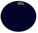Escali B180RMB Glass Platform Bathroom Scale, Midnight Blue