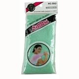 Salux Nylon Japanese Beauty Skin Bath Wash Cloth/Towel- Aquamarine Green
