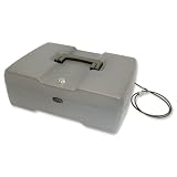 Helix Cash Case High Security 7 Pin Radial Lock and 8 Coin Sections 6 for Notes Titanium Ref W45020