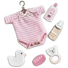 Jolees  Boutique Themed Ornate Stickers, Baby Girl Outfit