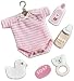 Jolees  Boutique Themed Ornate Stickers, Baby Girl Outfit
