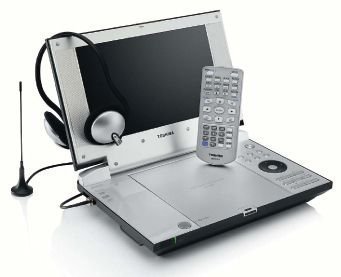 Childrens Toyshop  Electronics : Toshiba 9" Portable DVD Player with Freeview Digital Tuner