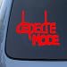 Search : DEPECHE MODE - Vinyl Car Decal Sticker #A1593 | Vinyl Color: Red