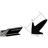 CRL Various GM, Ford and Chrysler Cars Door Flange Weatherstrip by CR Laurence by CRL