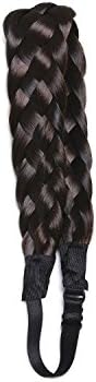 MeiruiHair Hair Braids Chuncky Braided Headband Hair Accessories Nine Colors