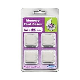 Integral SD & SDHC Card Cases - 4 Pack