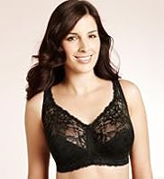 Jacquard Lace Total Support B-G Bra