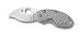 Spyderco Cricket Stainless Steel Etched Handle Knife