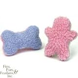 Coastal Pet Li`l Pals Fleece Bone Toy for Dogs  Puppies
