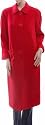 Red Wool and Cashmere Mix Womens Fashion Coat.