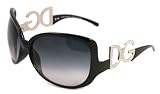 AUTHENTIC DOLCE&GABBANA SUNGLASSES DG 6011-B BLACK 6011B 501/8G