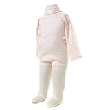 (プチバトー)PETIT BATEAU BEBE/ベビー 裏起毛タートルネック長袖ボディ/ロンパース 14412 22 FLEUR 12M [並行輸入品]