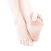 Cerkos Gel Toe Separators Straightener Bunion Toe Protector Which Separates and Protects Dislocated and Overlapping Toes or Those That Rub Against Each Other, Reduce the Risk of Fungal Infections, but It Minimizes Friction That Can Lead to Painful Injuries of the Toes