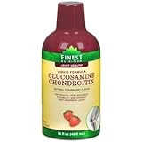 UPC 311917138534 product image for Finest Nutrition Glucosamine & Chondroitin Liquid Formula,, Strawberry, 16 fl oz | upcitemdb.com