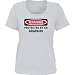 WARNING PROTECTED BY A ARAPAHO *Bella Ladies/ JUNIORS Short Sleeve Scoop Neck FITTED TEE (T-Shirt) Various Colors