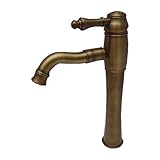 〔INK-0303084G〕　シングルレバーハンドル　トールタイプ　混合水栓　ブロンズ（古銅）