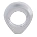 Atlas Homewares 244-BRN 1-1/2-Inch The Moderns Collection Mod Round Knob, Brushed Nickel