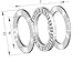 INA 87409-L NEEDLE ROLLER THRUST BEARING