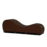 Liberator Black Label Esse Chaise With Cuff Kit, Hazelnut Faux Leather