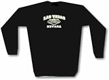 LAS VEGAS, NEVADA Sign Logo #2 Men's Sweat Shirt in 2 colors Small thru 3XL