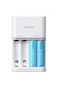 SANYO eneloop lite 充電器セット 単3形eneloop lite2個セット N-TGL01QS