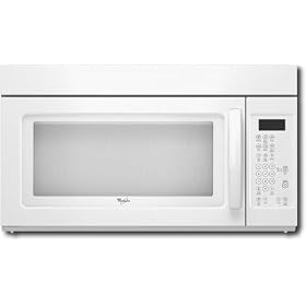 Whirlpool WMH1163XVQ White Microwave-Range Hood Combination