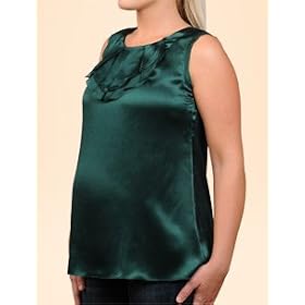 Buy A Pea in the Pod: Sleeveless Ruffled Maternity Blouse by A Pea in the Pod