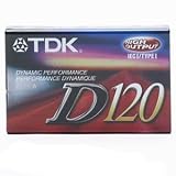 TDK D120 Normal Bias 120 Minute Audio Cassettes ( 10-Pack )