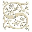 Monogram Embroidered Guest Towel - S - 1 Hand Towel
