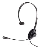 DURAGADGET Headset Headphones & Mic Microphone ( Skype MSN Messenger, voip, yahoo etc) suitable for use with Apple 13.3