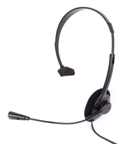 DURAGADGET Headset Headphones & Mic Microphone ( Skype MSN Messenger, voip, yahoo etc) suitable for use with Apple 13.3 13 Macbook White, Macbook Air, Macbook Pro
