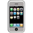 yooZoo Silicone Skin Case for Apple iPhone (1G) 8GB and 16GB, with Screen Protector - Fog White