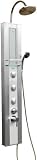 PULSE Showerspas 1014 Luana Pre-plumbed Anodized Aluminum Shower System