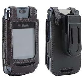 FITTED T-Mobile leather pouch for Motorola V8/V9/V9m