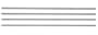 BOSCH MS1229 Extra-Long Base Extension Rods for 4410 4410L Miter Saws