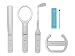 CTA The Grand Slam 6 in 1 Sports Pack game controller attachment kit