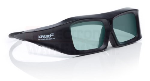 Mitsubishi 3DGX103 XPAND 3D Glass - Black